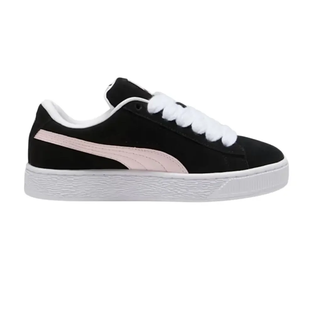 Puma Women's Black-Whisp Of Pink Suede XL Sneakers Size 8.5